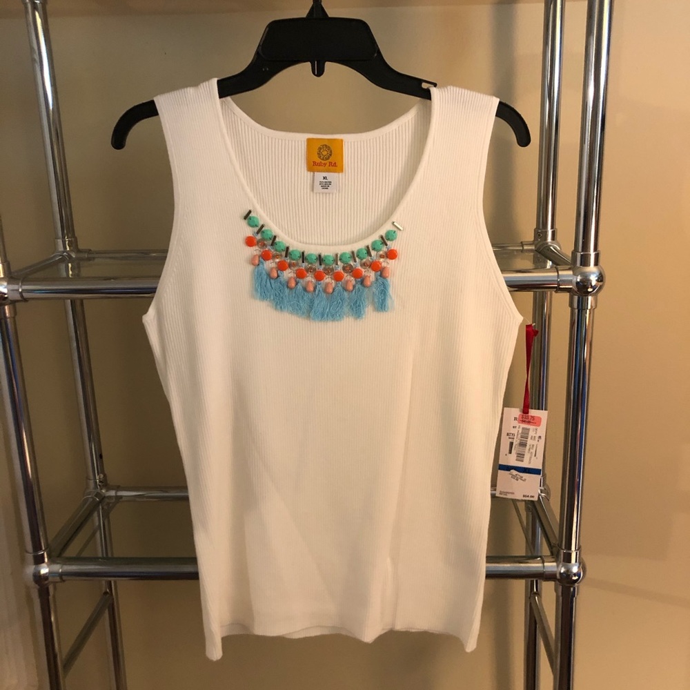 XL Ruby Rd sweater tunic